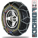 Trendy - Chaines neige 4x4 suv Utilitaires 16mm pneu 205/80R16 215/75R16 235/55R18 homologuées loi Montagne - Argent