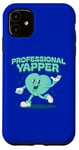 Coque pour iPhone 11 Yapper Professional Cœur rétro pour enfants, femmes, jeunes hommes