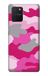 Pink Camo Camouflage Case Cover For Samsung Galaxy S10 Lite