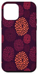 Coque pour iPhone 12 mini desing Rose et orange dégradé mignon aura esthétique