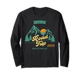 Fun Matching Family Road Trip 2025 - Are We There Yet Long Sleeve T-Shirt