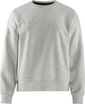 Craft Women's Advance Join Rn Sweatshirt Grey Melange, L