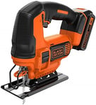 Black + Decker BDCJS18E1-QW Scie Sauteuse 18 V-2.5 AH 1 Pile 1 Lame Pour Bois