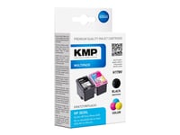 Kmp Multipack H178v - 2-Pack - Svart, Farge (Cyan, Magenta, Gul) - Kompatibel - Blekkpatron (Alternativ For: Hp 303Xl, Hp T6n03ae, Hp T6n04ae) - For Hp Envy Photo 62Xx, Photo 71Xx, Photo 78Xx  Envy Inspire 72Xx, 79Xx