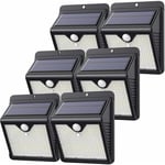 Lot de 6 - 150 led - Puissante - étanches]Feob Lampe Solaire Extérieur Détecteur de Mouvement Lumière Solaire éclairage Extérieur Sécurité sans Fil