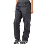 Berghaus WoMens Stormcloud Waterproof and Breathable Lightweight Overtrousers - Black material_polyester - Size 8 Short