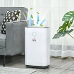 16L/Day 4L Portable Quiet Dehumidifier Home Laundry, Electric Air De-Humidifier