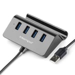 Intempo USB Hub & Phone Holder 4 Port Portable Splitter Phone Charger Type C