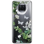 Babaco ERT GROUP mobile phone case for Xiaomi MI 10T LITE/REDMI NOTE 9 PRO 5G original and officially Licensed pattern Flowers 030 adapted to the shape of the mobile phone, partially transparent