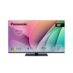 Panasonic TV-50W80AEZ, Série W80 50 Pouces 4K Ultra HD LED Smart TV, 2024, Fire TV, Dolby Vision & Atmos, Game Mode Plus, Controle Vocal Alexa, Airplay, Noir