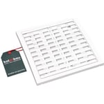 Grille d'aération KOTARBAU 200 x 200 mm rectangulaire en plastique blanc avec moustiquaire grille à lamelles