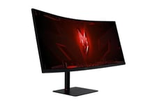 Acer Nitro XV345CUR V3bmiphuzx skærm - LED baglys - 34" - AMD FreeSync Premium - VA - 1ms,0,5ms - UWQHD 3440x1440 ved 180Hz