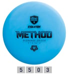 Kiekkogolfkiekko Midrange Driver HARD EXO METHOD Evolution Sininen