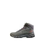 Mammut Mercury Iv Mid LTH Chaussures pour Homme Trekking et de randonnée, Noir et Rouge Vif, 48 2/3 EU