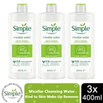 1x, 2x or 3x Simple Kind to Skin Instantly Hydrating Micellar Cleansing Water