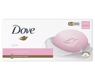 Dove Pink Beauty Cream Bar Soap For Smooth, Soft Skin 90g - Pack of 6