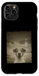 Coque pour iPhone 11 Pro Jack Russell Chien Selfie Vieux Téléphone Photo Drôle Observation OVNI