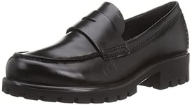 ECCO Women's Modtray W Loafers, Black, 8-8.5 UK