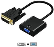 Aisens - convertisseur dvi-d vers vga, 24+1/m-hdb15/h, noir, 10cm