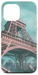 Coque pour iPhone 13 Pro Max Ruines de la Tour Eiffel futuriste – Post-apocalyptique