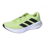 adidas Men's Galaxy 7 Running Non-Football Low Shoes, Pulse Lime/core Black/Linen Green, 6.5 UK