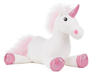 Rudolf Schaffer Shiny Licorne en Peluche, 5522, Weiß, M-29cm