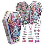 Joy Toy Monster High Calendrier d'Avent avec Bijoux et Accessoires pour Cheveux 21x7x34 cm