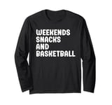 Basketball I Love Basketball for Men and Women Long Sleeve T-Shirt