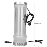 PC Water Cooler Tank DIY Installation 210mm PC Water Cooling Pump Cylinder 300ML