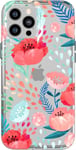 Tech21 Evo Art Garden Floral Case Cover for Apple iPhone 12 Pro Max - Coral Red