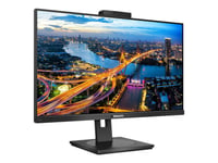 Philips B Line 275B1h - Led-Skjerm - 27" - 2560 X 1440 Qhd @ 75 Hz - Ips - 300 Cd/M² - 1000:1 - 4 Ms - Hdmi, Dvi-D, Displayport - Høyttalere - Svart Tekstur