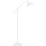 Lampadaires Tosel  lampadaire liseuse articulé métal blanc