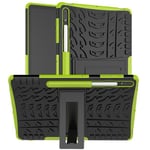 samsung Samsung Galaxy Tab S7+ T970 Heavy Duty Case Green