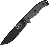 Esee Model 6 Couteau Mixte Adulte, Noir