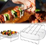 Holder Baking Tray Barbecue Rack Air Fryer Accessories Air Fryer Rack Grill