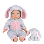 Tiny Treasures My First Baby Doll Bunny All In One Outfit