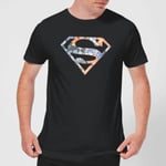 T-Shirt Homme Logo Superman Fleuri DC Originals - Noir - L