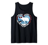 Polar Bears Are My Valentine Cute Polar Bear Valentines Day Tank Top