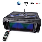 Enceinte SPLBOX150 200W 2,1 Bluetooth USB SD FM