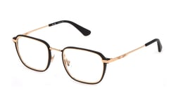 Lunettes de vue Police Homme VPLG76 - CODE 6 0300 ( Or Rose ' Brillant Total)