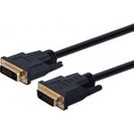 Fuj:tech DVI-D Dual Link skærmkabel, 3 m