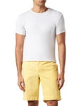 Hackett London Men's Sanderson Shorts, Yellow, 34W