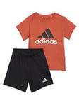 adidas Sportswear Infant Essentials Youth/Baby Jogger - Red/Black, Red, Size 6-9 Months