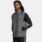 Veste sans manches Under Armour Storm Session Run pour homme Castlerock / réfléchissant XL