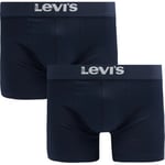 Caleçons Levis  Boxer-shorts Brief Lot de 2 Marine