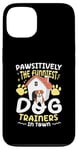 Coque pour iPhone 13 Pawsitively Les dresseurs de chien les plus drôles de la ville