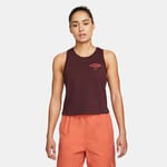 Liverpool Tank Top Voice Cropped - Bordeaux Dame - Nike, størrelse X-Large