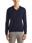 Benetton Wool V-Neck Sweater