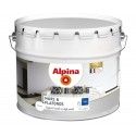 Peinture acrylique sans odeurs sans projections décoration murs plafonds blanc mat supports neufs ou déjà peints 10L ALPINA