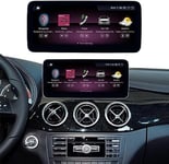 Autoradio Android 12 avec écran Tactile 10,25" pour Mercedes Benz Classe A/B W176 W246 C117 X156 2013-2015 avec NTG 4.5, autoradio Prend en Charge Apple Carplay, Android Auto, Mirror Link, 6G+128G